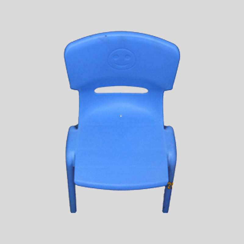 Plastic Portable Baby Dining Chair Kindergarten Outdoor Stool Mould With Backrest-Production Sample